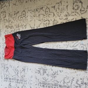 Red and Black Yoga Pants (PINK)